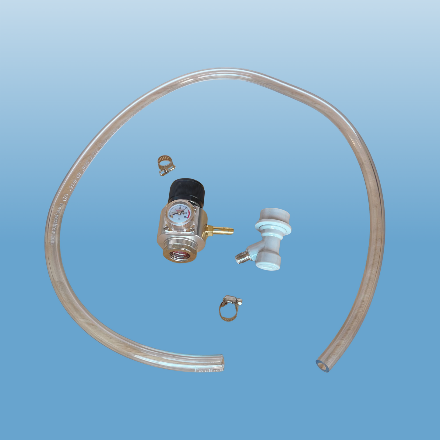 Kegerator Kit Lite components